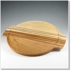 Cherry and Maple Serving Tray