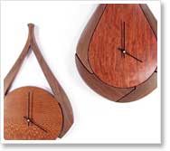 Wishbone and Teardrop Clocks